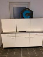 Bruynzeel keuken met bovenkasten, Ophalen, Gebruikt, Wit, Enkelwandige keuken