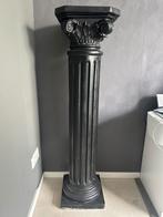 2 stuks zwarte pilaren / zuilen, Huis en Inrichting, Woonaccessoires | Zuilen en Pilaren, Ophalen, Zo goed als nieuw