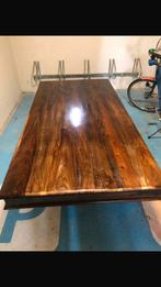 Eettafel heeeel mooi., Huis en Inrichting, Tafels | Eettafels, Zo goed als nieuw, Vijf personen of meer, Rechthoekig, 50 tot 100 cm