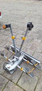 Fietsendrager voor 2 fietsen, Auto diversen, Fietsendragers, Ophalen, Gebruikt, 2 fietsen, Trekhaakdrager