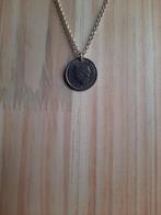 Wilhelmina Kwartje aan Ketting, Ophalen of Verzenden, Zo goed als nieuw, Zilver, Overige materialen