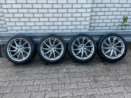 Alfa Romeo Giulia 18inch velgen / Breedset incl. TPMS, Auto-onderdelen, Banden en Velgen, Zomerbanden, 18 inch, 225 mm, Ophalen