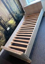 Stijgerhouten bed, Ophalen, 85 tot 100 cm, Nieuw, Matras