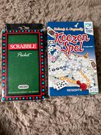 Scrabble & Keezenspel & Backgammon Reiseditie - Gratis!, Een of twee spelers, Ophalen, Gebruikt, Reisspel