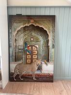 Glazen Schilderij met Dierenmotief, Ophalen, Zo goed als nieuw, Schilderij, 75 tot 100 cm