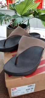 Fitflop Lulu Shimmer Bronze maat 38., Kleding | Dames, Schoenen, Bruin, Nieuw, Ophalen of Verzenden, Sneakers of Gympen