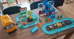 Set Robocar Poli,hoofdkwartier,recycle centrum,schoolbus, Ophalen of Verzenden, Gebruikt