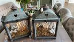 2 opgemaakte kerst lantaarns, Diversen, Kerst, Ophalen, Zo goed als nieuw