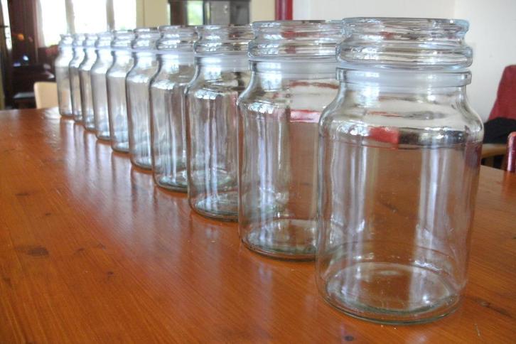 voorraad potten voorraadpotten Douwe Egberts, Huis en Inrichting, Keuken | Potten en Pannen, Nieuw, Pot, Bus of Blik, Glas, Ophalen of Verzenden