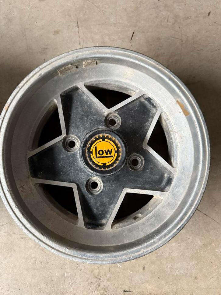 10 inch LOW velgen (2 stuks), Auto-onderdelen, Banden en Velgen, Velg(en), Overige maten, Gebruikt, Ophalen