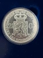 Mooie set kroningsportret Wilhelmina, Postzegels en Munten, Munten | Nederland, Zilver, Overige waardes, Koningin Wilhelmina, Verzenden