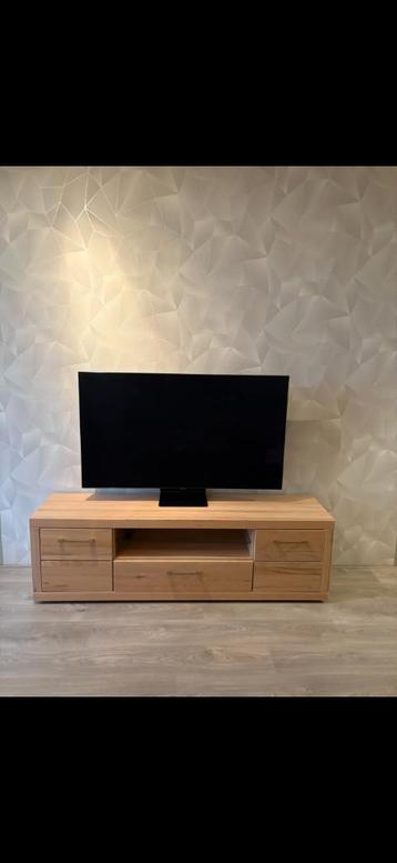 Tv meubel massief beuken beschikbaar voor biedingen