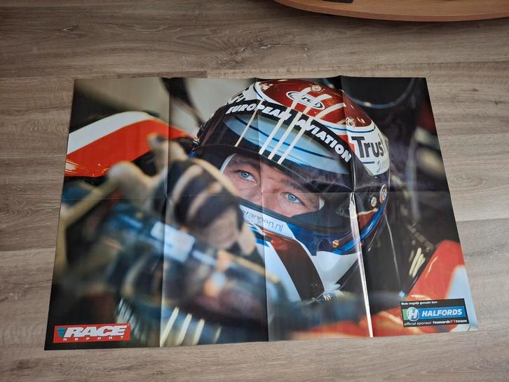 Jos Verstappen Minardi PS3 2003 poster, Verzamelen, Automerken, Motoren en Formule 1, Zo goed als nieuw, Formule 1, Ophalen of Verzenden