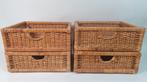 Rieten lade, mandje, Huis en Inrichting, Woonaccessoires | Schalen en Manden, Tweedehands verkoop, Tweedehands verkoop, Gebruikt