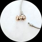 Pandora Armband Bangle rose goud Bolsluiting 580713 / 19 cm, Sieraden, Tassen en Uiterlijk, Armbanden, Ophalen of Verzenden, Zo goed als nieuw