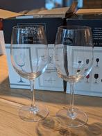 8 Royal Worcester wijnglazen - Nieuw in doos, Ophalen of Verzenden