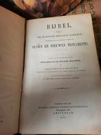 Te koop 2 oude  bijbels, Antiek en Kunst, Ophalen of Verzenden