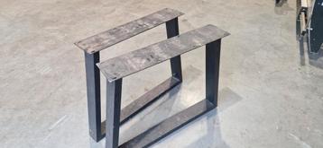 Stalen Tafelpoten - 72cm hoog beschikbaar voor biedingen