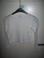 Gehaakt boho truitje wit 92/98 Vroom & dreesmann, Meisje, Trui of Vest, Ophalen of Verzenden, Zo goed als nieuw