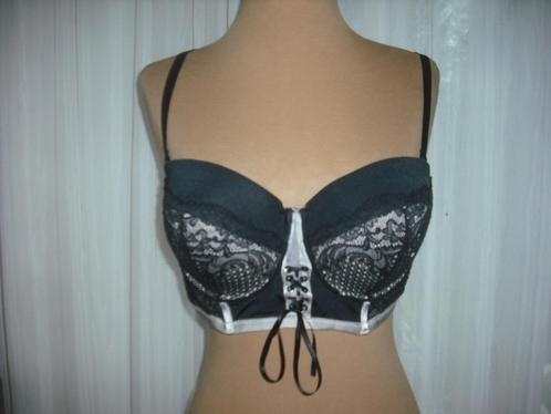 beugelBh maat 85D voorgevormde cups, Kleding | Dames, Ondergoed en Lingerie, BH, Zwart, Verzenden
