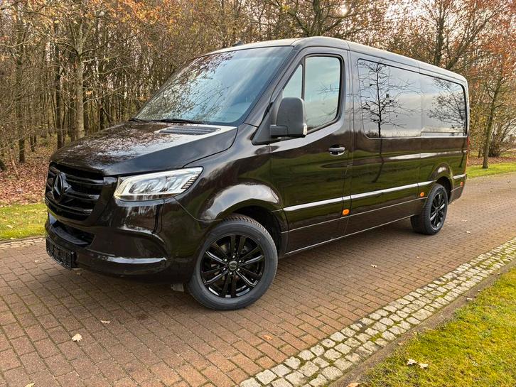 Mercedes-Benz Sprinter 319 3.0 V6 L2H1 5-persoons, Led, Mbux, Auto's, Bestelauto's, Bedrijf, 360° camera, ABS, Achteruitrijcamera