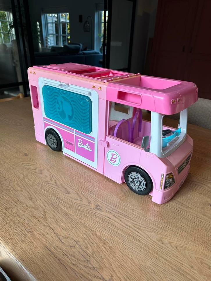 Barbie 3-in-1 Droomcamper, Kinderen en Baby's, Speelgoed | Overig, Zo goed als nieuw, Meisje, Ophalen