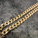 14k gouden cuban schakel ketting nieuw italy, Ophalen of Verzenden, Nieuw, Goud