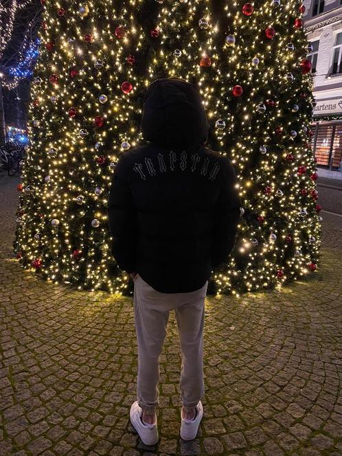 Trapstar Jas - Maat S -, Kleding | Heren, Jassen | Winter, Gedragen, Maat 46 (S) of kleiner, Zwart, Ophalen of Verzenden