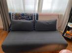 Grey / blue futon for sale in Amsterdam Zuid, Ophalen, Grijs, 90 cm, Tweepersoons
