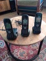 Gigaset AS - Set van 3 Draadloze Telefoons, Ophalen of Verzenden, Gebruikt, 3 handsets