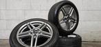 17" Mercedes W205 W212 C-klasse velgen zomerbanden TPMS, Auto-onderdelen, Banden en Velgen, Gebruikt, Banden en Velgen, 17 inch