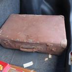 antiek koffer heel oud bruin, ter decoratie o.i.d, Antiek en Kunst, Curiosa en Brocante, Ophalen