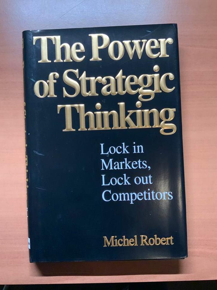 Engelstalig Managementboek - Strategic Thinking, Boeken, Economie, Management en Marketing, Gelezen, Management, Ophalen