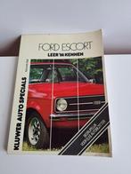 Vraagbaak Ford Escort van Kluwer., Boeken, Gelezen, Kluwer, Ophalen of Verzenden, Ford