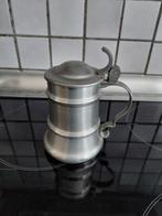 Tinnen kroes met deksel, Antiek en Kunst, Antiek | Tin, Ophalen