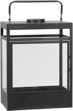 lantaarn plantenkast met licht, 25 tot 50 cm, Zwart, Ophalen of Verzenden, Zo goed als nieuw
