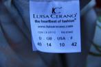 Jurk ecru/ kleur Luisa Cerano mt 40 Vaste prijs, Kleding | Dames, Jurken, Maat 38/40 (M), Overige kleuren, Ophalen of Verzenden