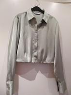 Olijfgroene blouse maat S, Ophalen of Verzenden, Zo goed als nieuw, Maat 36 (S), Stradivarius