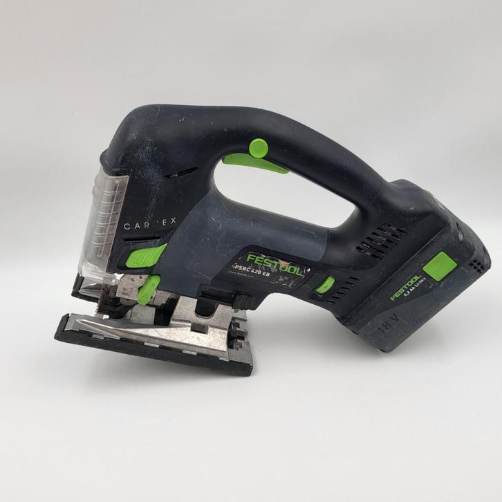 Festool CARVEX PSBC 420 EB Decoupeerzaag + 5,2Ah + Koffer, Doe-het-zelf en Verbouw, Gereedschap | Zaagmachines, Gebruikt