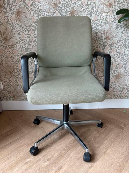 Ahrend jaren 80 bureaustoel, Huis en Inrichting, Bureaustoelen, Gebruikt, Bureaustoel, Groen, Ophalen
