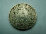 Duitsland.  1 Mark - 1891 A, Verzenden, Duitsland, Losse munt, Zilver