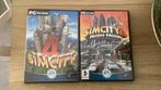 SimCity 4 en SimCity 4 uitbreidingspakket voor pc/windows, Ophalen of Verzenden, Zo goed als nieuw