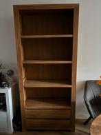 Mooie open houten legkast met 2 lades, Huis en Inrichting, Kasten | Boekenkasten, Ophalen, 200 cm of meer, Eikenhout, 50 tot 100 cm