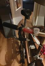 Vouwfiets bruin gespoten, Ophalen, Gebruikt, Deels opvouwbaar