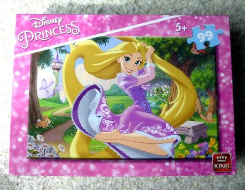 Disney prinses poseert in tuin 100, grote stukken - compleet, Kinderen en Baby's, Speelgoed | Kinderpuzzels, Zo goed als nieuw