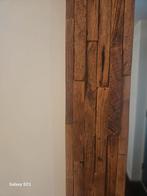 Houten Spiegel - Uniek Design, Huis en Inrichting, Woonaccessoires | Spiegels, Ophalen, Zo goed als nieuw, Minder dan 100 cm, Rechthoekig