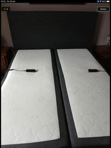 Elektrische boxspring  160x200 z.g.a.n beschikbaar voor biedingen