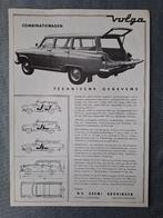 Leaflet VOLGA Combinatiewagen - NL, Verzenden, Zo goed als nieuw, Overige merken