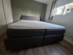 Zeer nette boxspring bed 180x210 met zgan topper van EMMA, Huis en Inrichting, Gebruikt, 210 cm, Tweepersoons, Ophalen of Verzenden