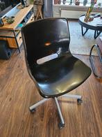 Ikea snille bureau stoel zwart, Gebruikt, Bureaustoel, Zwart, Ophalen